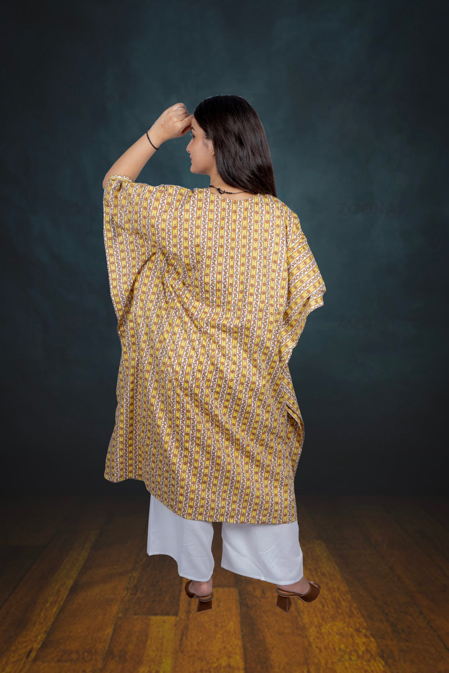 MUSTARD YELLOW KAFTAN
