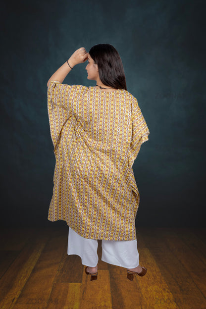 MUSTARD YELLOW KAFTAN