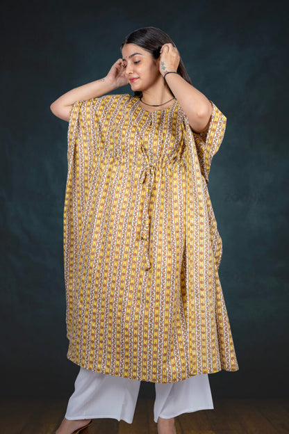 MUSTARD YELLOW KAFTAN