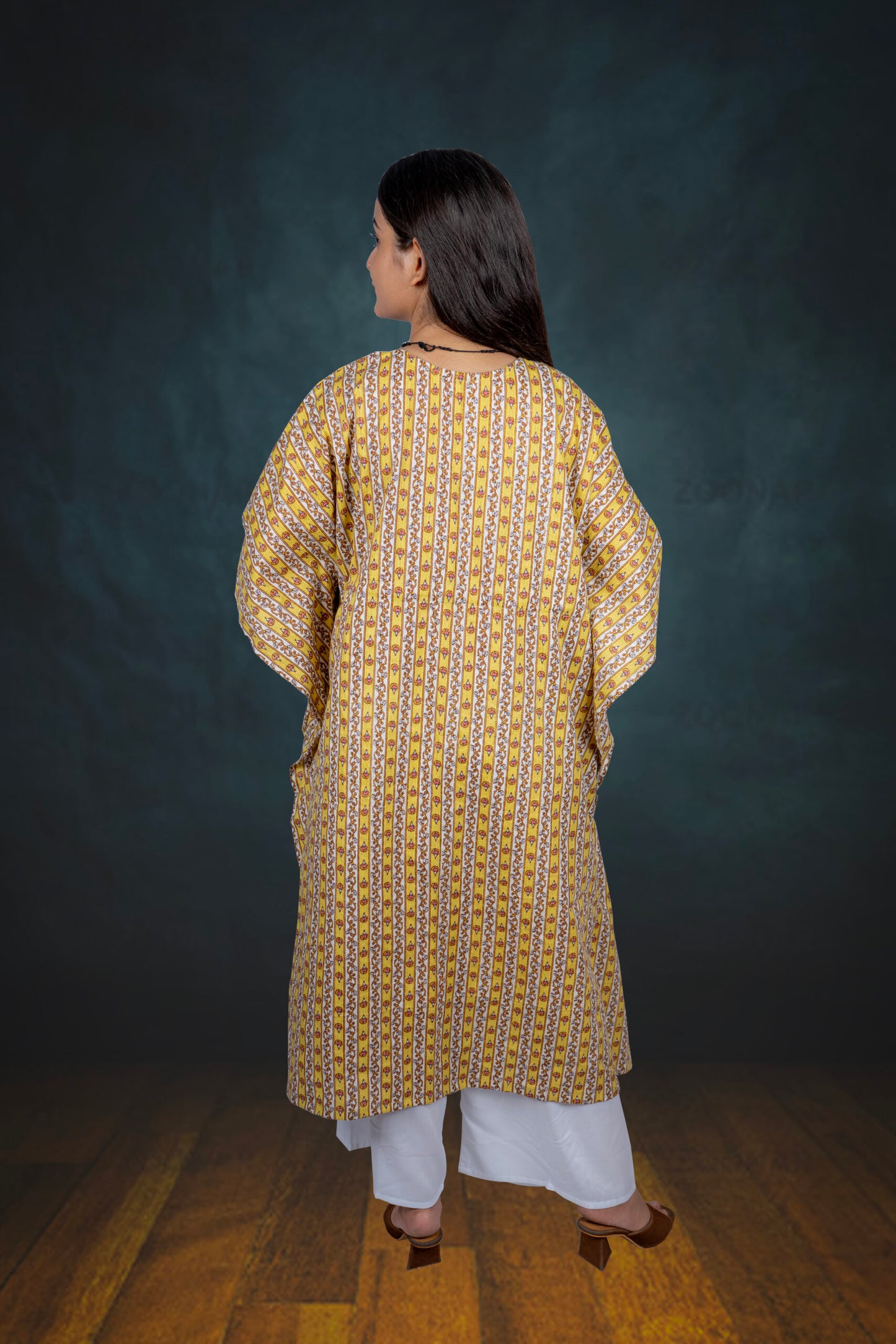 MUSTARD YELLOW KAFTAN